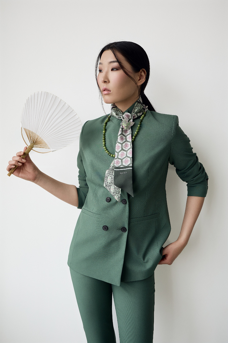 TRIORA, коллекция "Китай" - зеленый и его оттенки