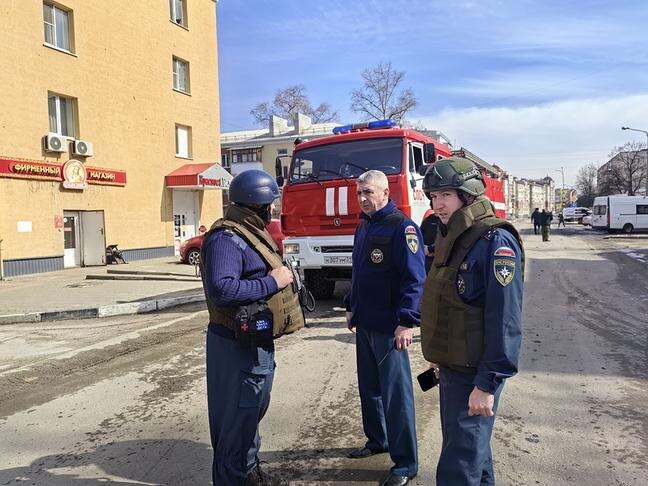 Андрей Тюпин – в центре / Фото: пресс-служба регионального МЧС
