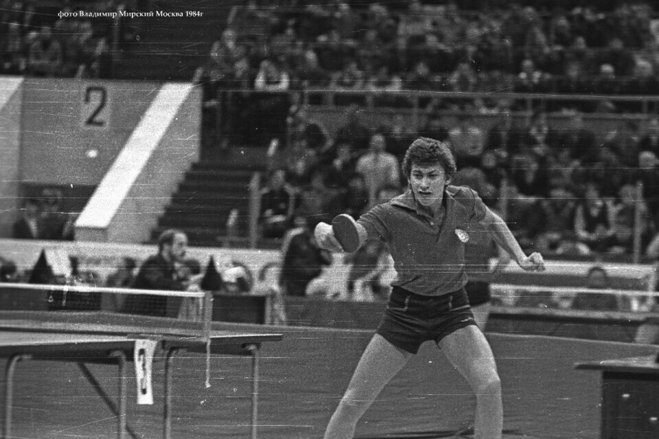    Александр Стадниченко был одним из самых титулованных советских теннисистов. Фото: Владимир Мирский.