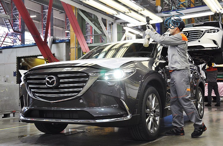 Производство кроссоверов Mazda CX-5 во Владивостоке. Было.