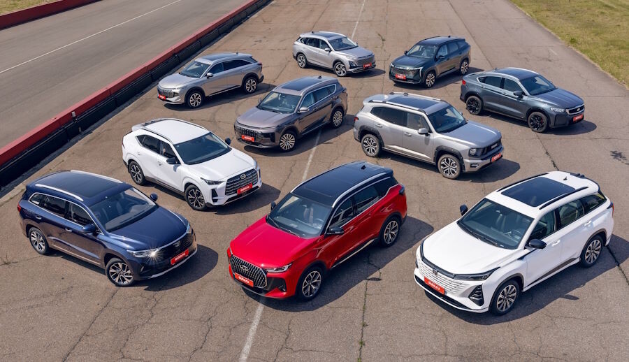 Кроссоверы. Фото из открытых источников