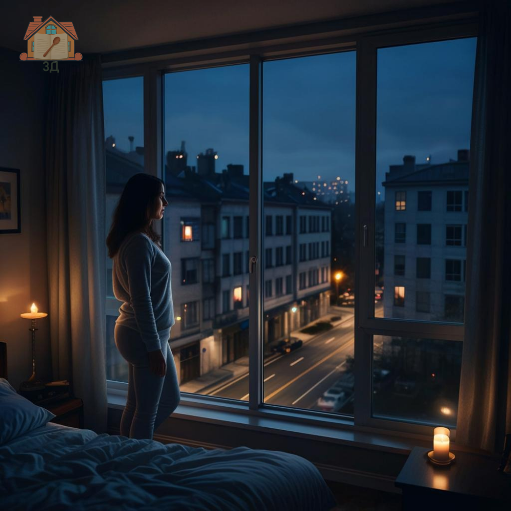 Первое, что мы делаем — смотрим, не погас ли весь район