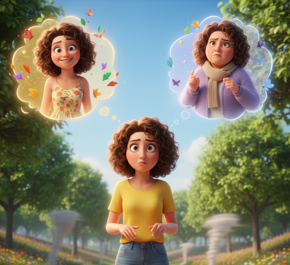 На улице +20°C, но дует легкий ветерок