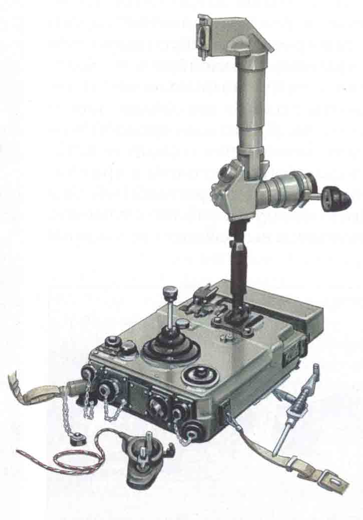 Пульт от переносной «Малютки» примерно такой же кнюппель (джойстик) был у оператора-наводчика БМП-1