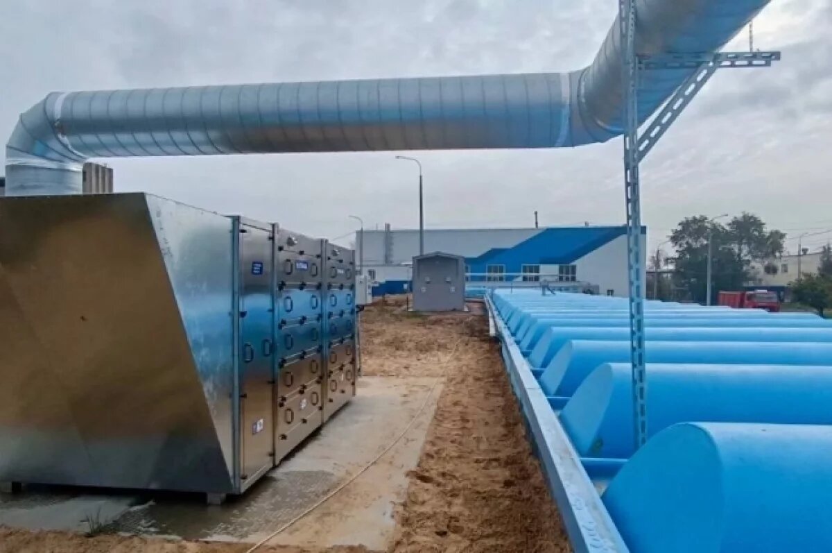    Первый этап реконструкции нижегородской станции аэрации готов на 98%