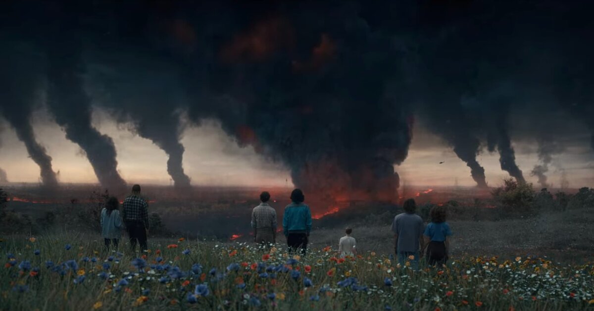 кадр из сериала «Очень странные дела»