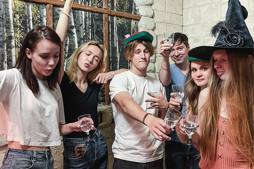 Корпоратив в тире для небольшой компании