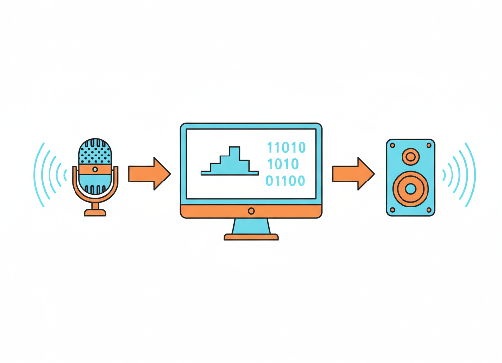 Превращение звука в цифры