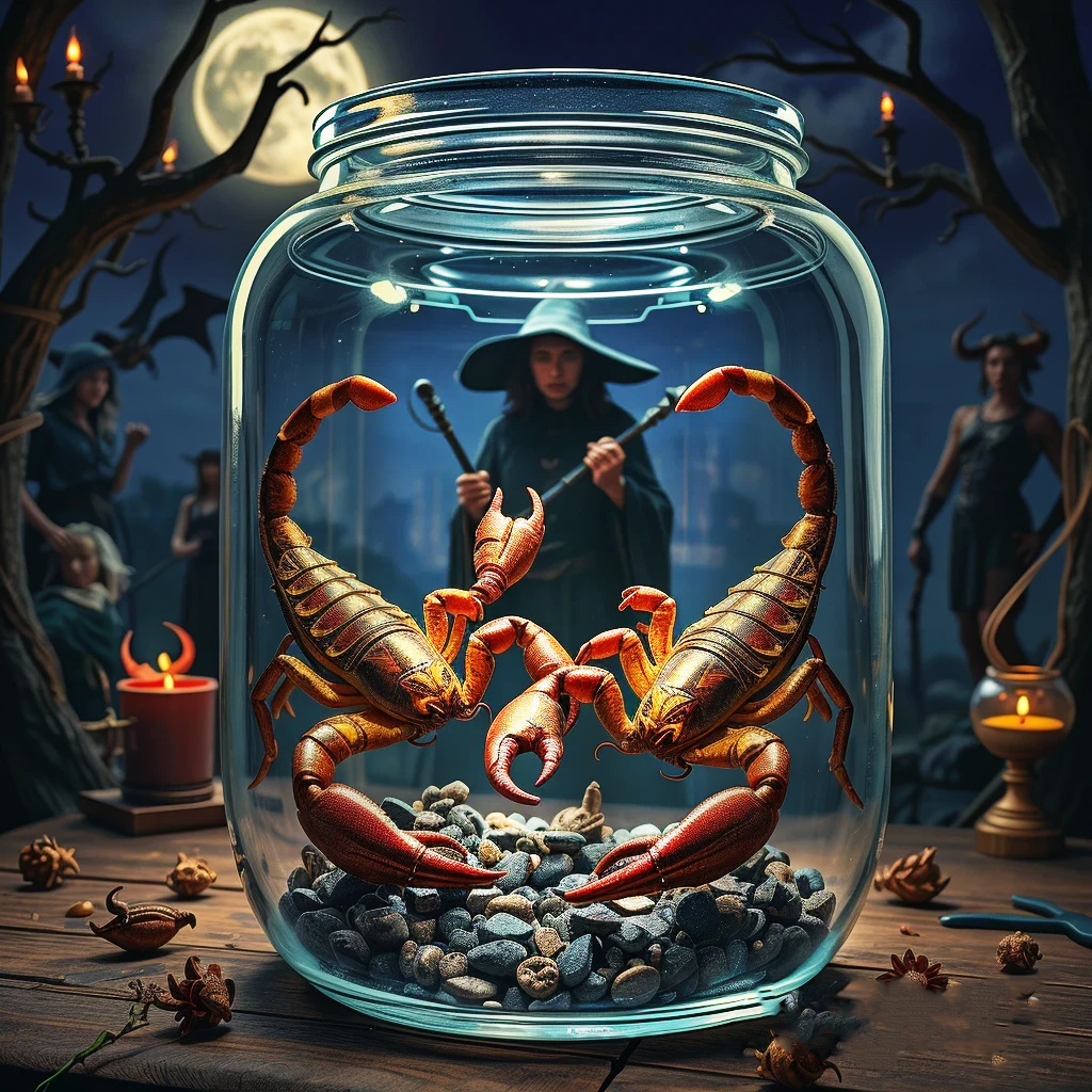 Скорпионы, как пауки в банке. непременно передерутся и сожрут друг друга.