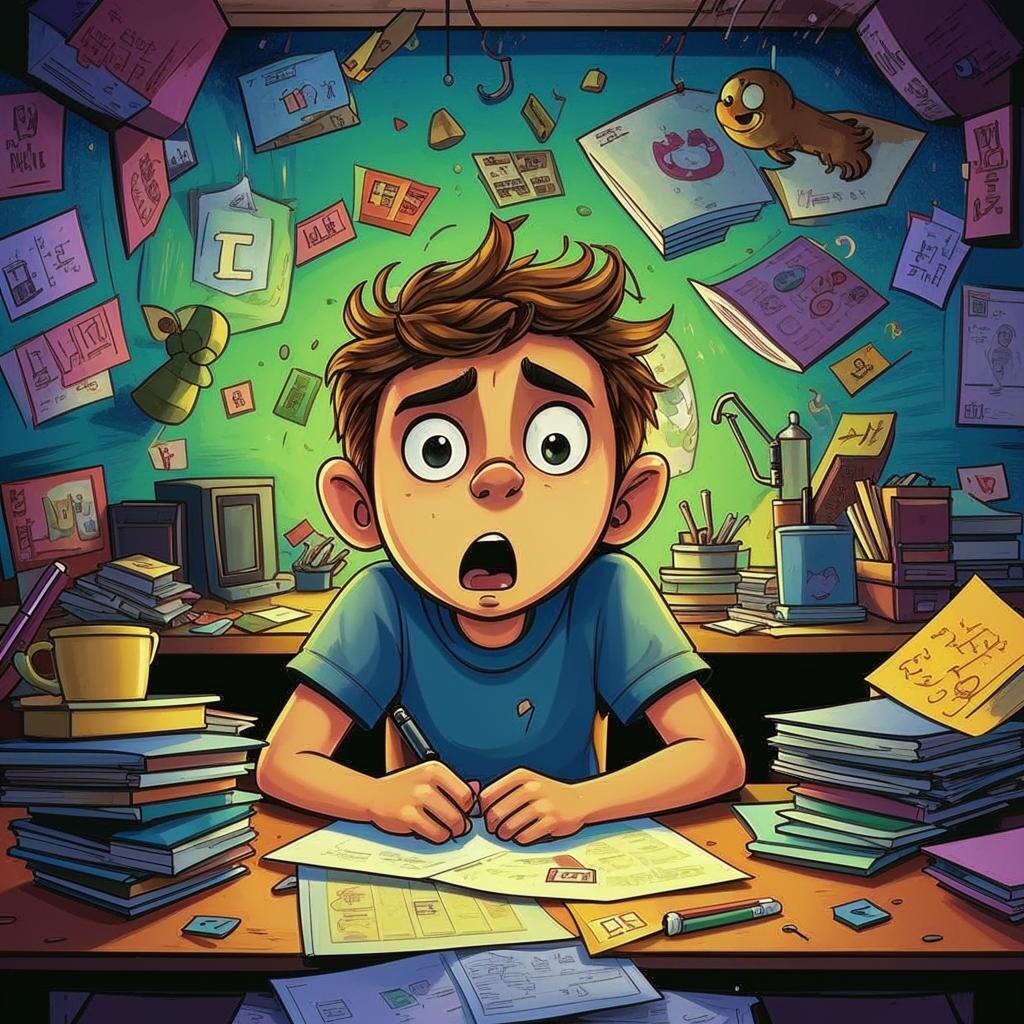 Он сидит над учебником час, а результат — ноль? Давайте узнаем, какая тема по математике ломает больше всего детских (и родительских) нервов!