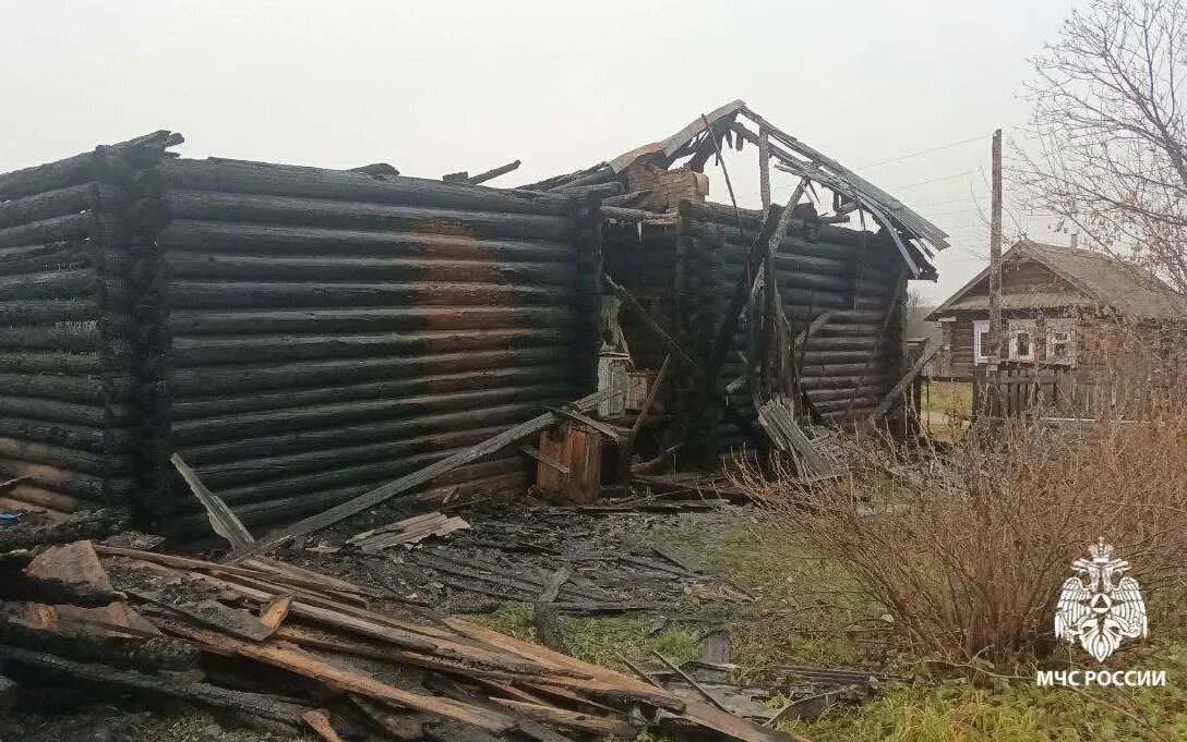    Житель Удмуртии спас имущество соседей во время пожара