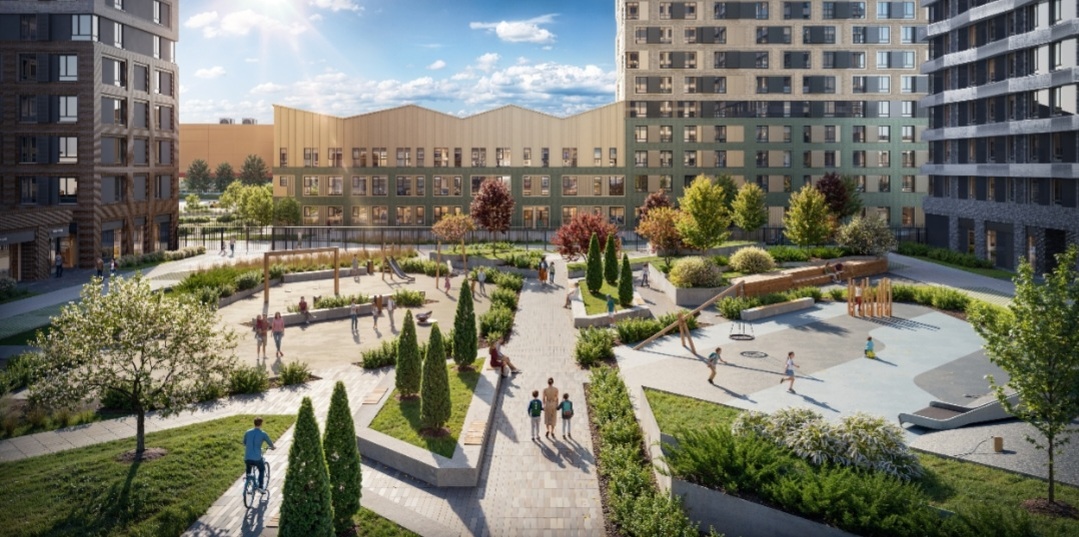 Вид на двор