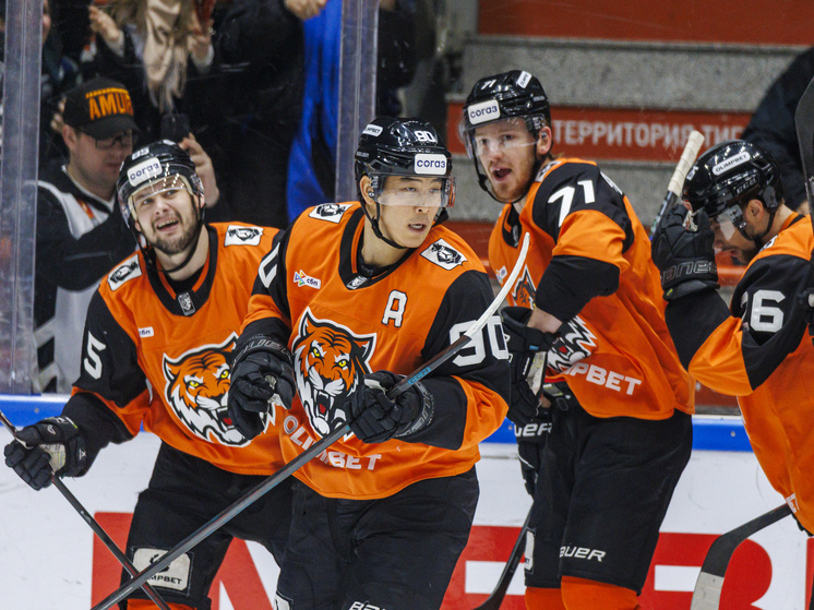     «Амур» в Хабаровске одержал вторую победу подряд, в овертайме обыграв «Авангард». Фото: ХК "Амур"