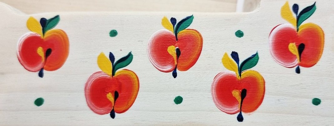 Композиция - Костромские яблочки , художник Амосова Н. Кострома, 2025г.