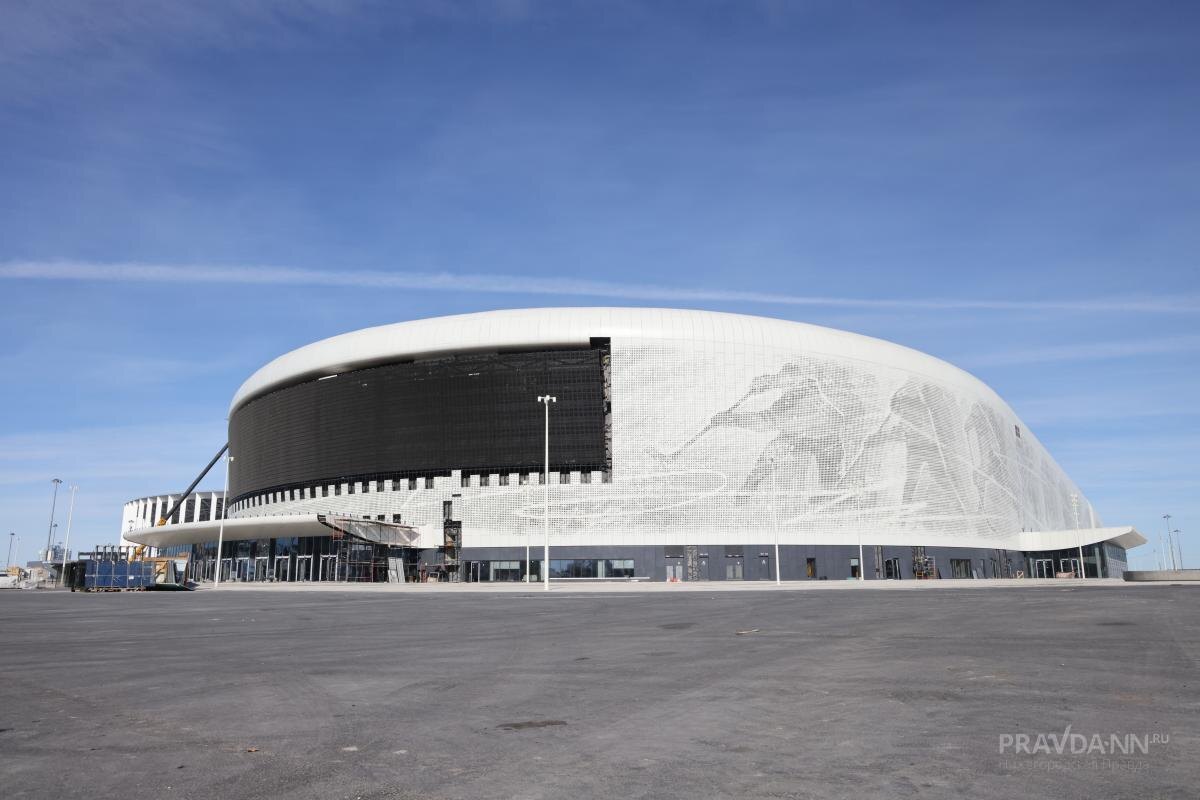    Во время матча МХЛ также оценят заполняемость трибун