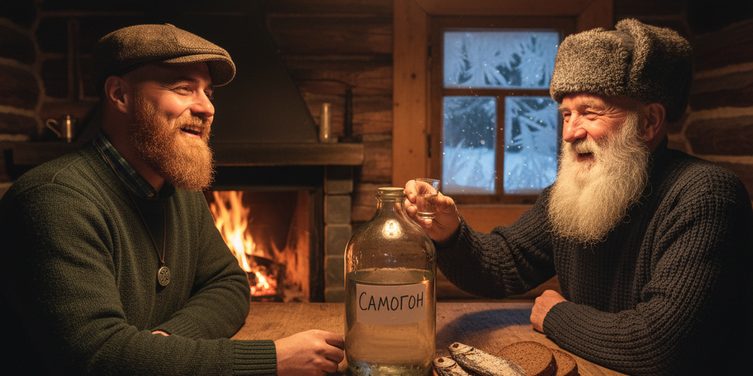 Как ирландец искал водку в русской деревне. И что нашёл?