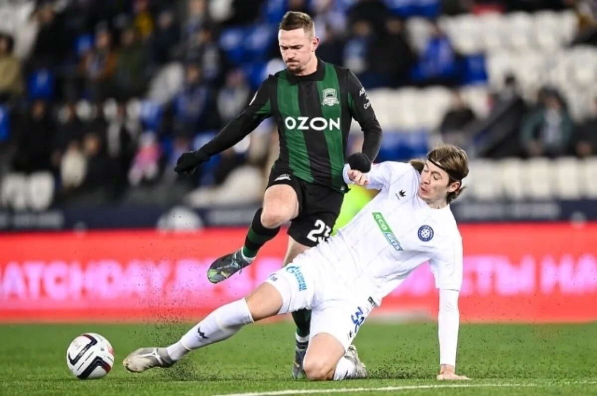    «Краснодар» одержал победу над «Оренбургом» в матче Кубка России