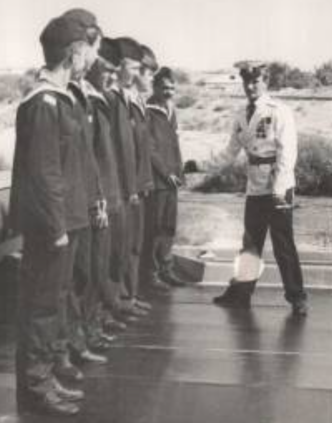 Мичман МЧПВ КГБ СССР А. Бугаев