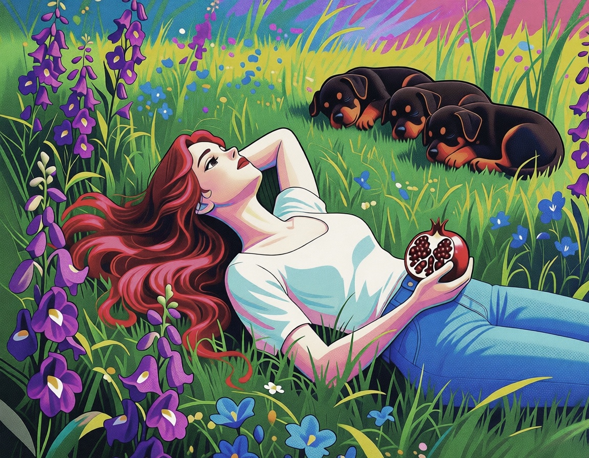 Узнали отсылку к мифам древней Греции? Персефона, которая вернулась из подземного царства Аида