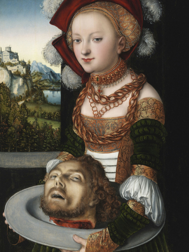 Картина Л. Кранаха Старшего «Юдифь с головой Олоферна» (ок. 1530). Артикул на сайте ananasposter.ru: 144139