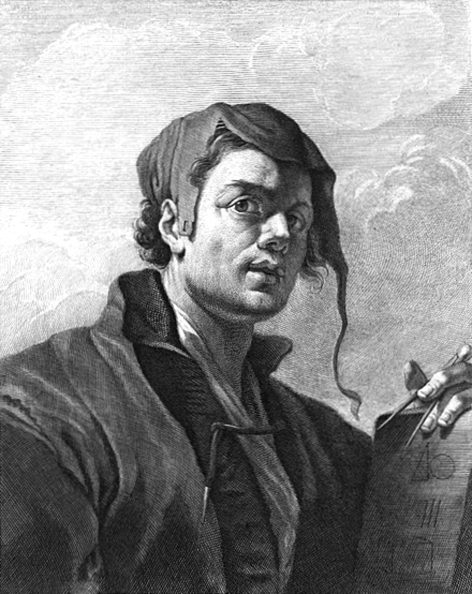 Портрет художника Герарда ван Хонтхорста. Художник Козимо Могалли (1731) 