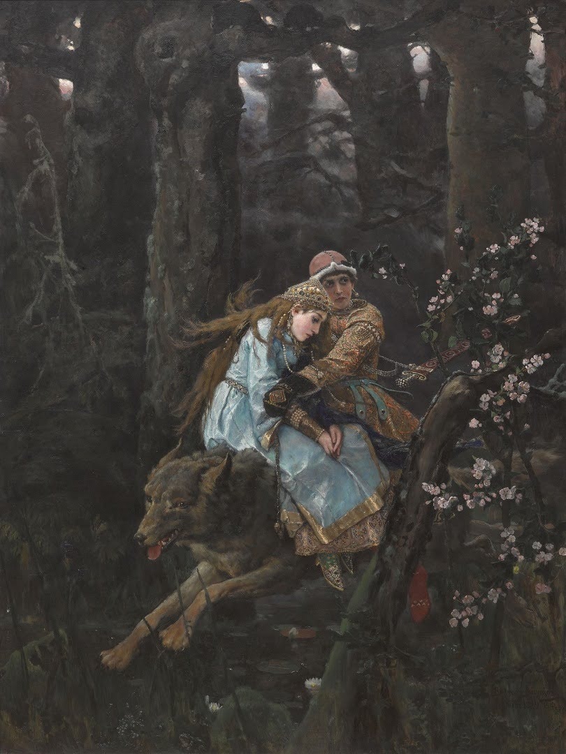 Иван-царевич на Cером волке. 1889. Третьяковская галерея, Москва
