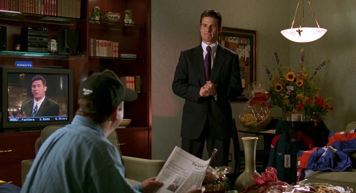 кадр из фильма Джерри Магуайер фильм 1996