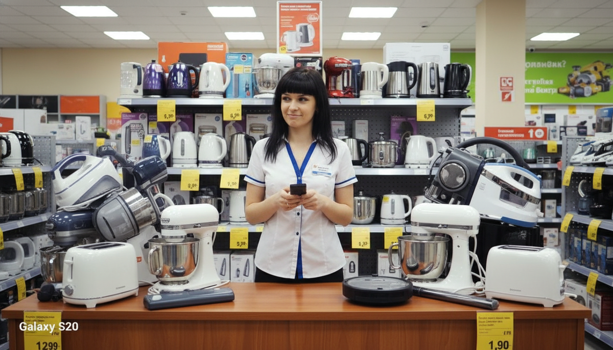 Я в качестве промоутера-консультанта!