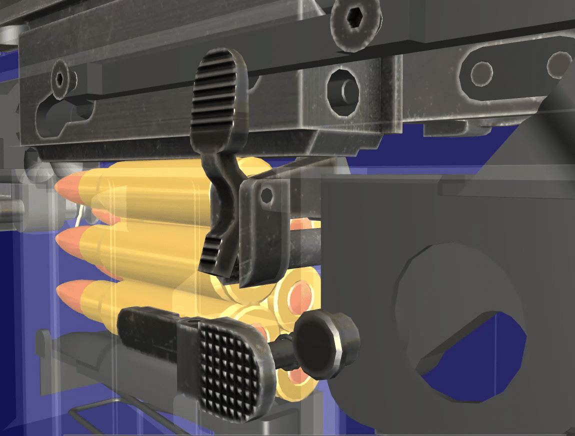 Затворная задержка (World of Guns Gun Disassembly).