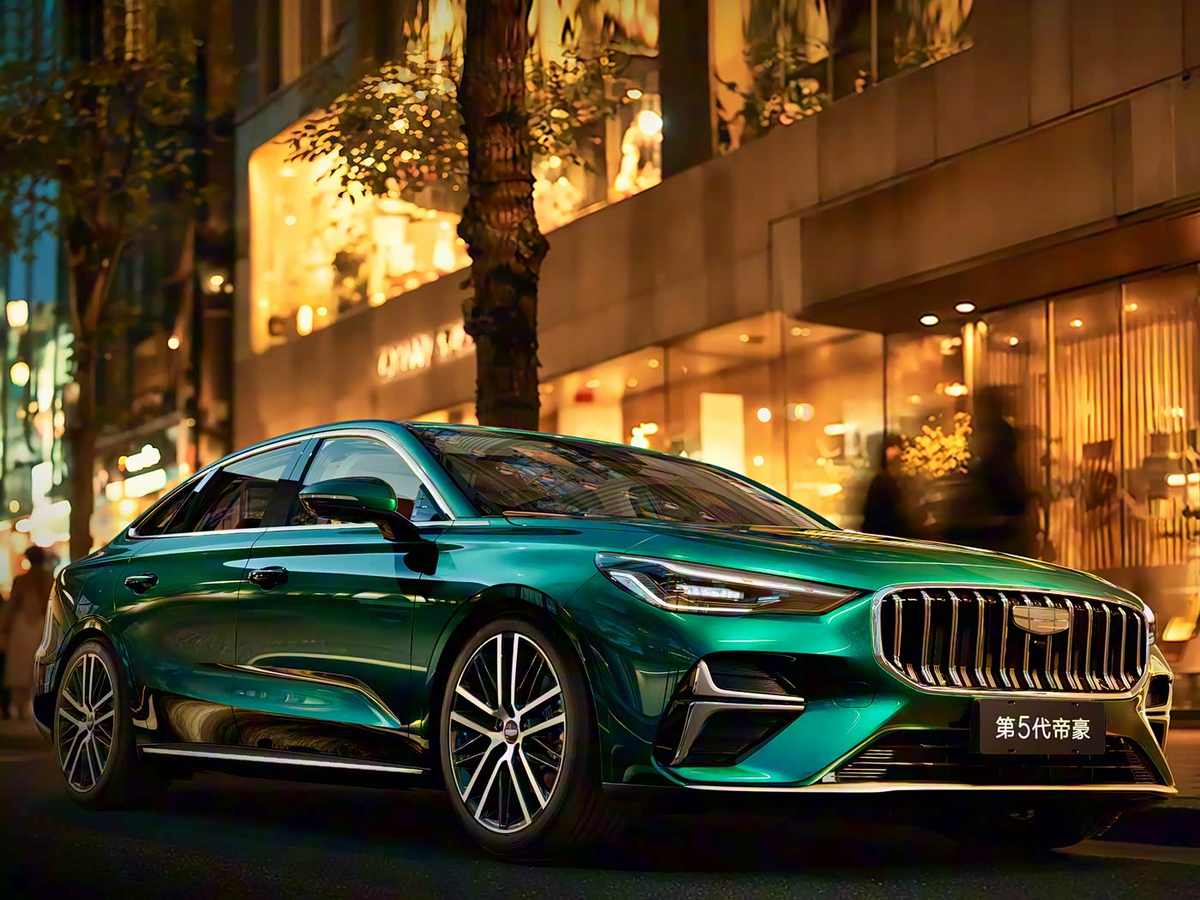 Новый седан Geely Emgrand пятого поколения