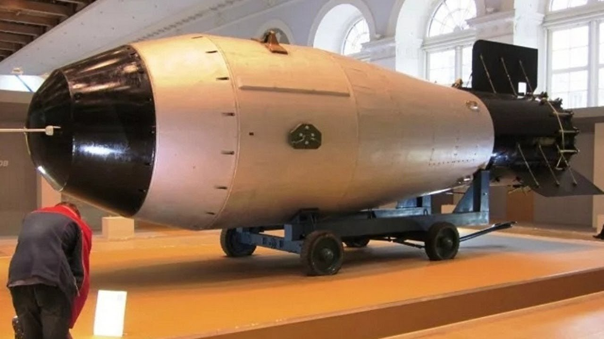 Макет Царь-бомбы в натуральную величину