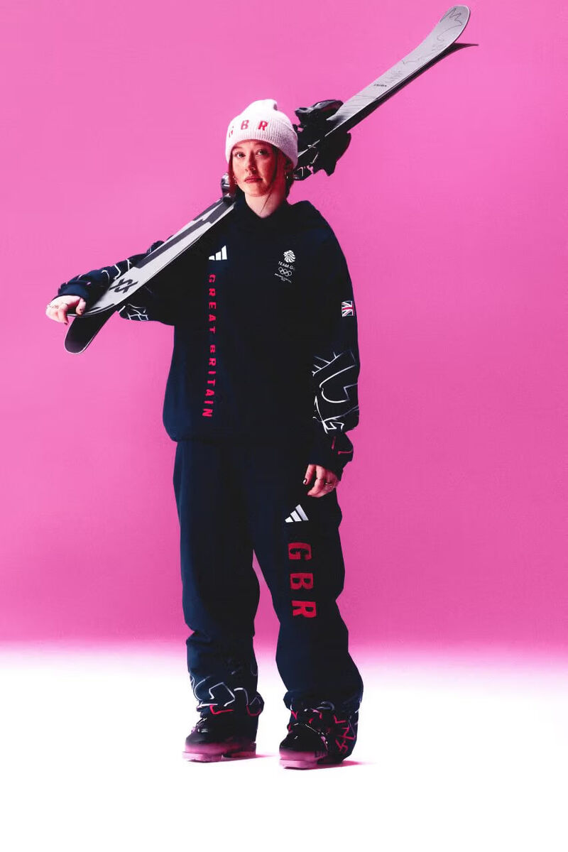    Бренд adidas представил форму для сборной Великобритании на зимнюю Олимпиаду-2026 (фото 1)