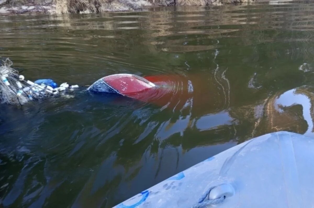    Четверо запутаны в сетях.