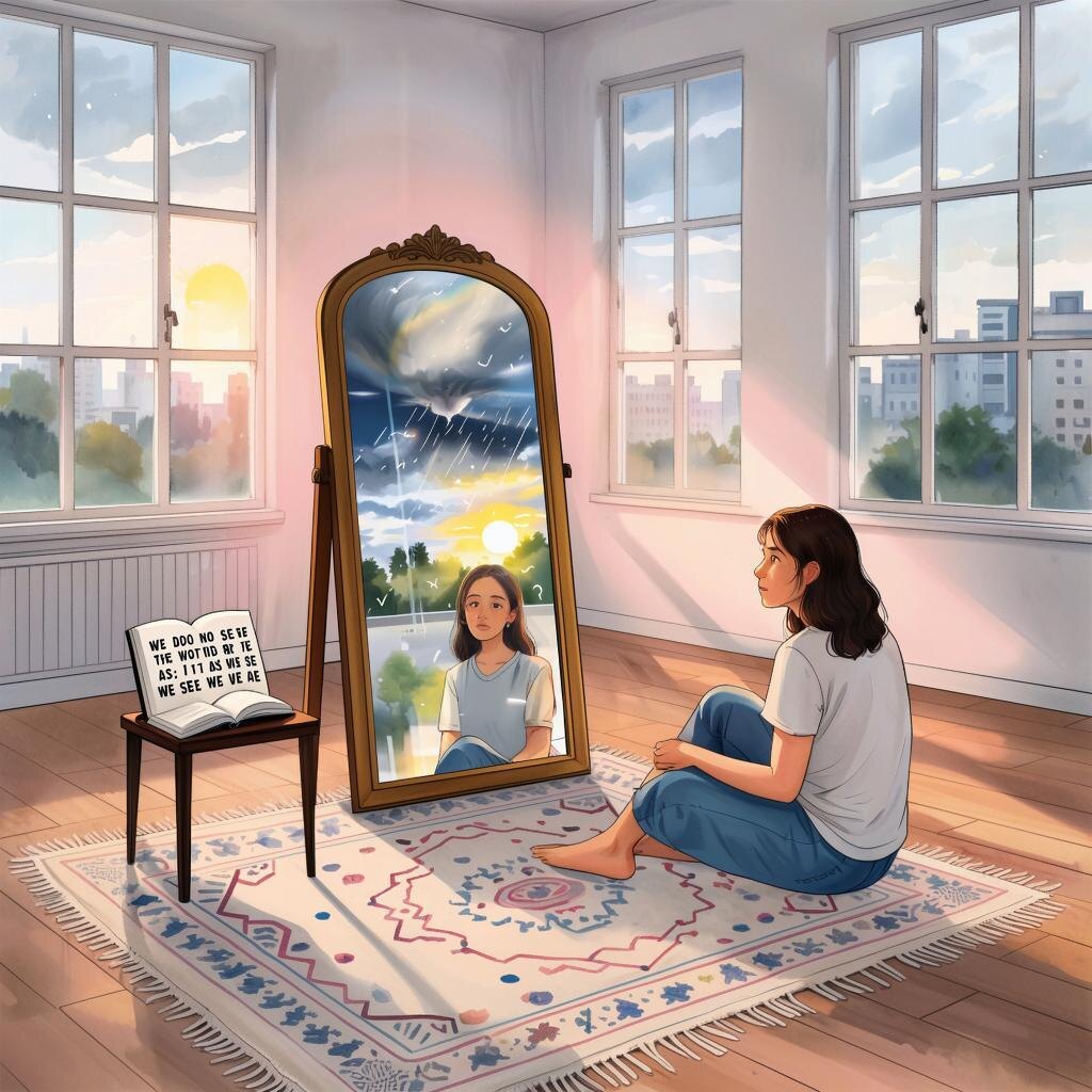 Эх, как было бы здорово жить в лучшем мире, но у нас в наше время не получится, не сейчас. Сгенерированно ИИ.