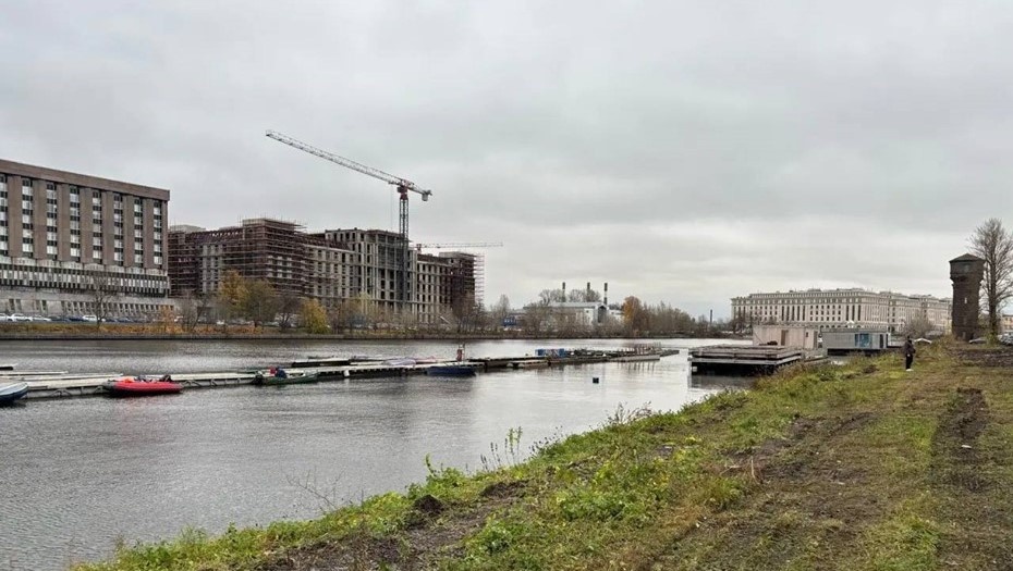 Автор фото: t.me/kkispb. Освобождённая территория Галерной гавани в Петербурге.