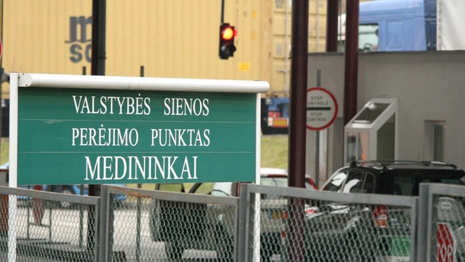 Автор фото: Пограничный комитет Белоруссии. Пункт пропуска Мядининкай на границе Литвы с Белоруссией.