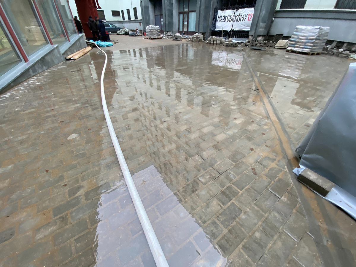 отсутствие уклона 