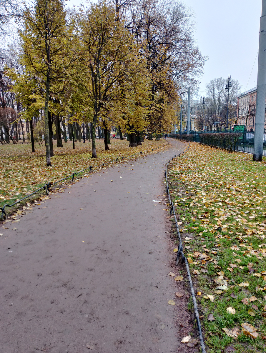 В Таврическом саду. 