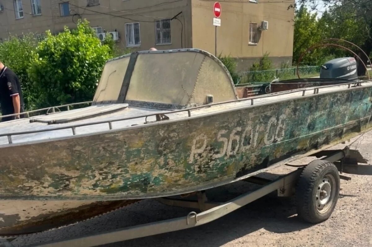    Лодку с мотором суд конфисковал у волгоградца за браконьерство