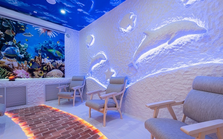 Соляная комната с галогенератором