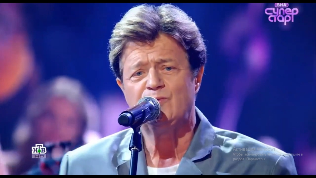 Кадр телепередачи. Фото автора. 