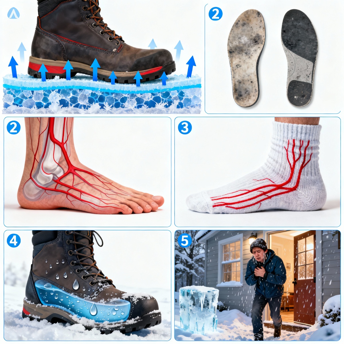 Причины замерзания ног