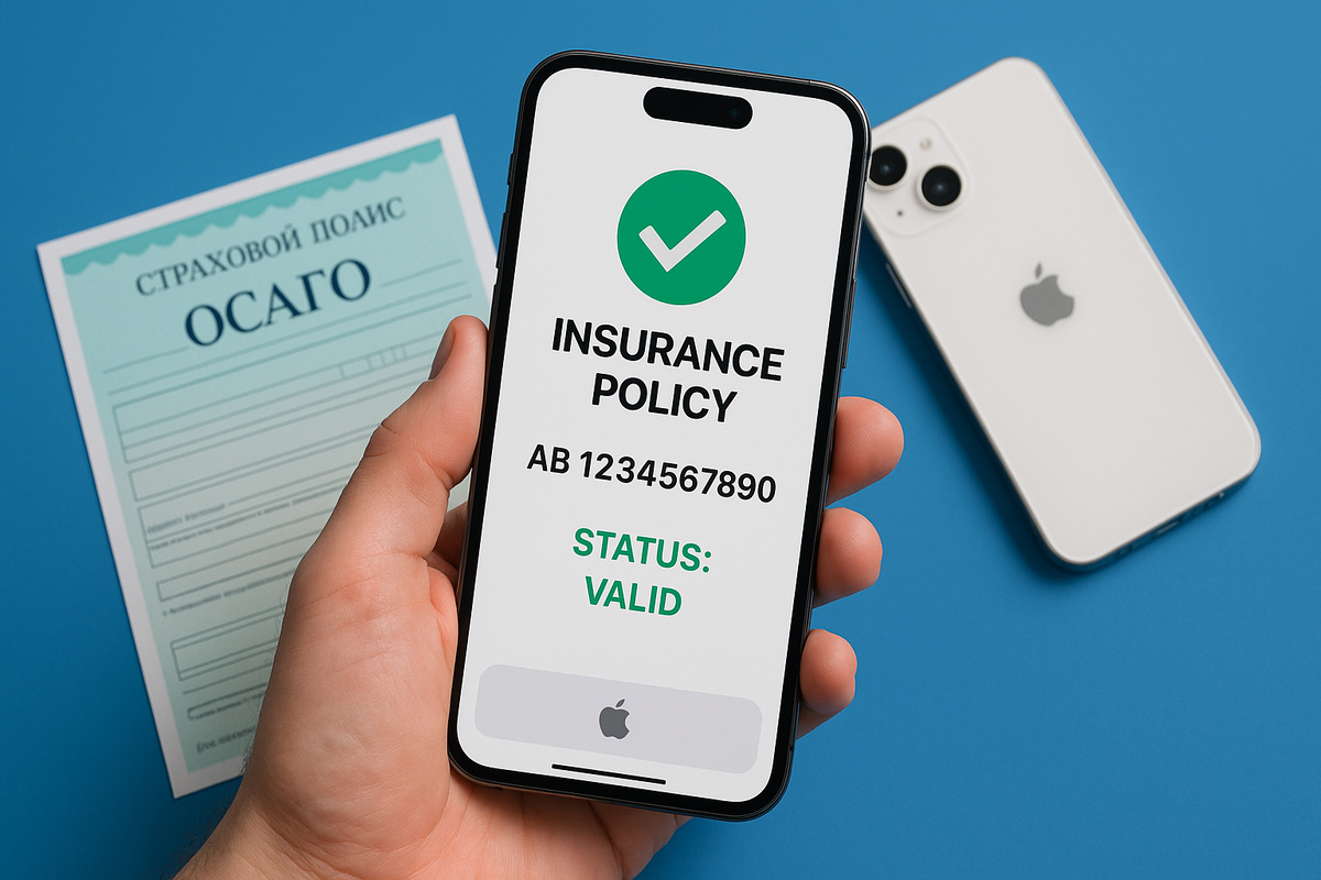    Пробиваем ОСАГО прямо с айфона