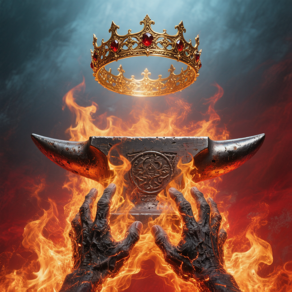 Корона и пламя: цена силы — вечная борьба боли и гордости.