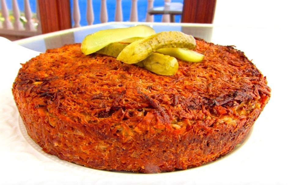 «Харя» с капустой и фаршем по старинному рецепту.