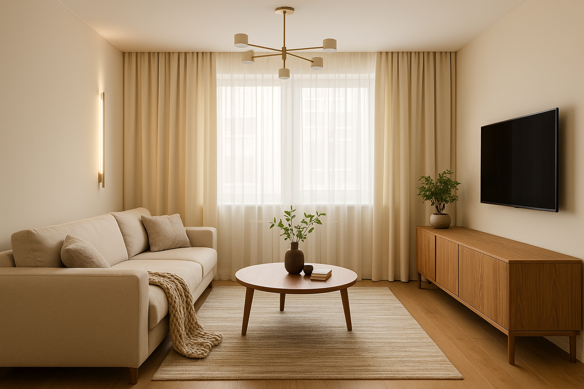 Где использовать: стены, текстиль, потолки в комнатах с недостатком естественного света.