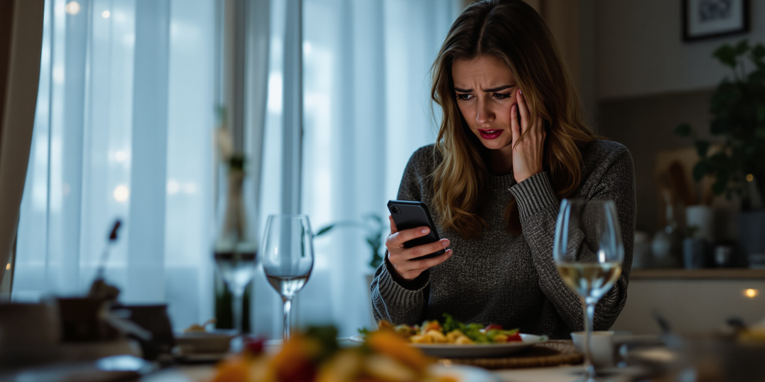 Хотела сделать мужу сюрприз и приготовила его любимый ужин. Но он не вернулся домой и написал сообщение, что встретил другую