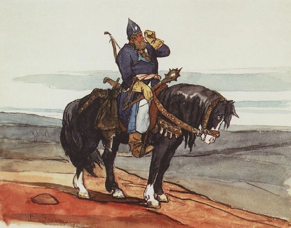 Виктор Васнецов "Богатырь", 1878 год