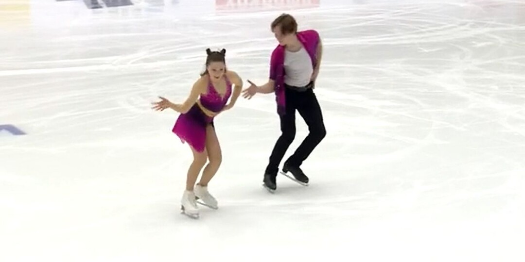 Дочь Слуцкой идет к медали Гран-при. Но пока они с партнером ощутимо уступают топовым юниорам