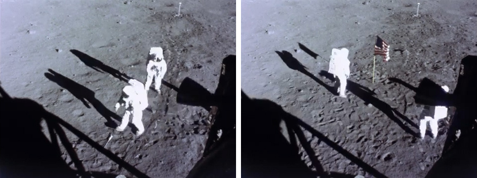 Кадры из видео NASA